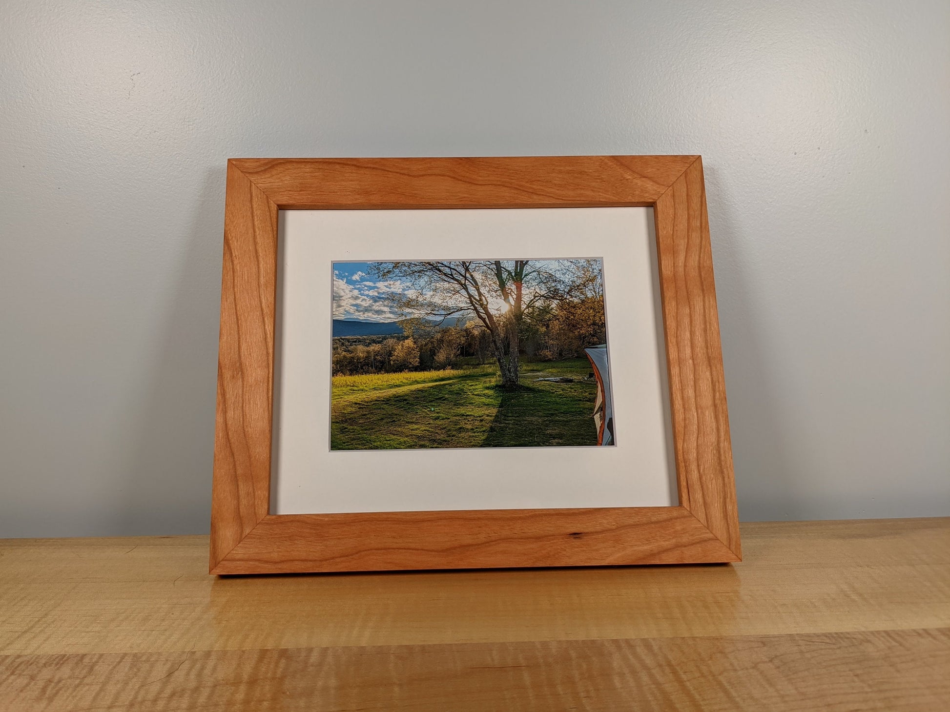 Cherry Hardwood Gallery Frame - Picture Frame | Natural Wood Frame
