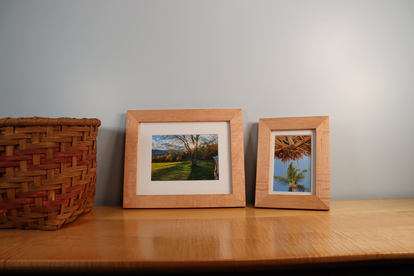 Curly Maple Picture Frame