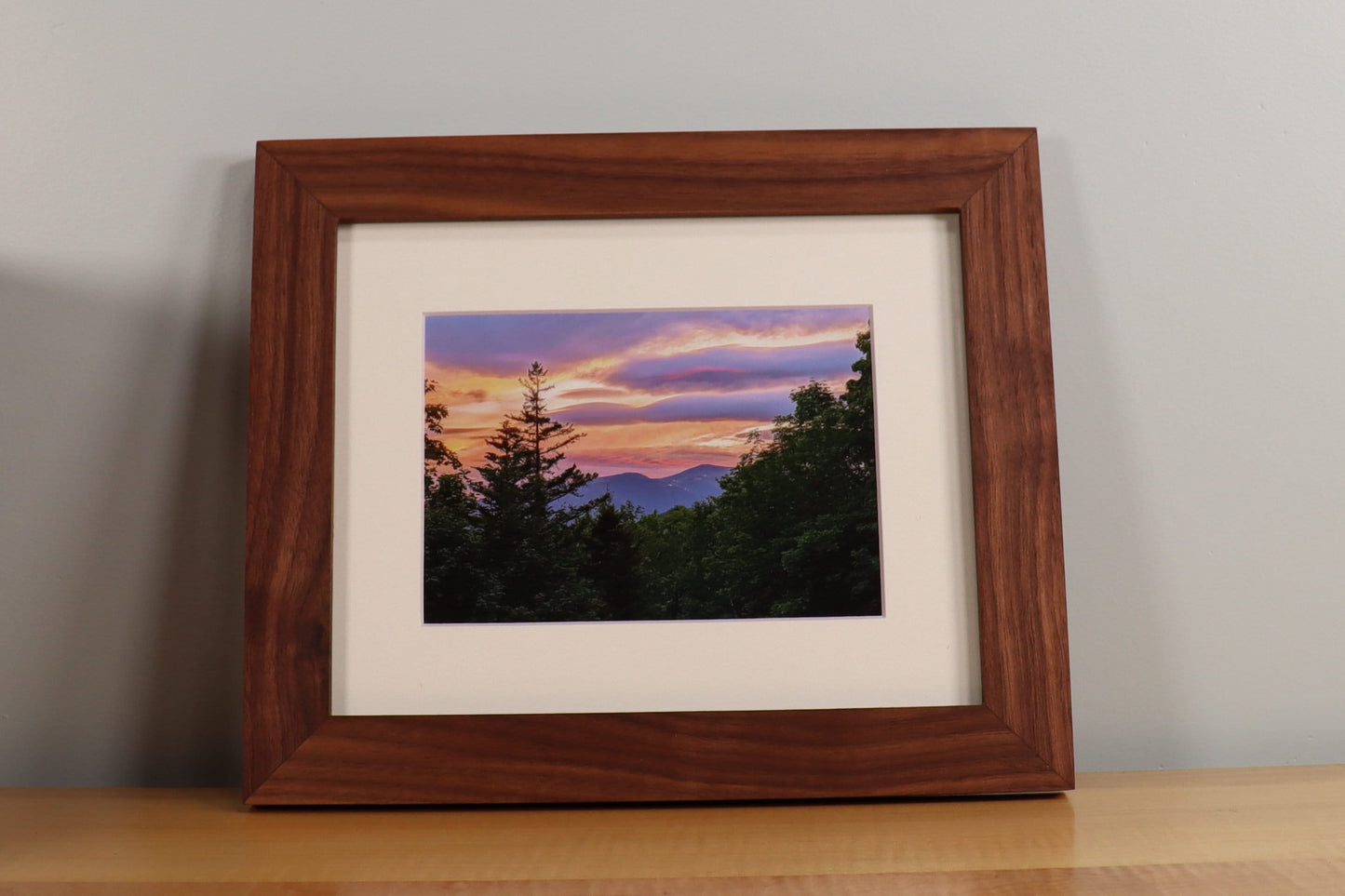 Walnut Hardwood Gallery Frame - Picture Frame | Natural Wood Frame