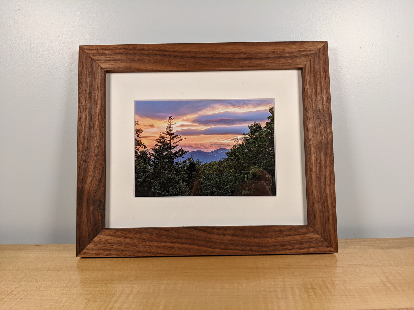 Walnut Hardwood Gallery Frame - Picture Frame | Natural Wood Frame