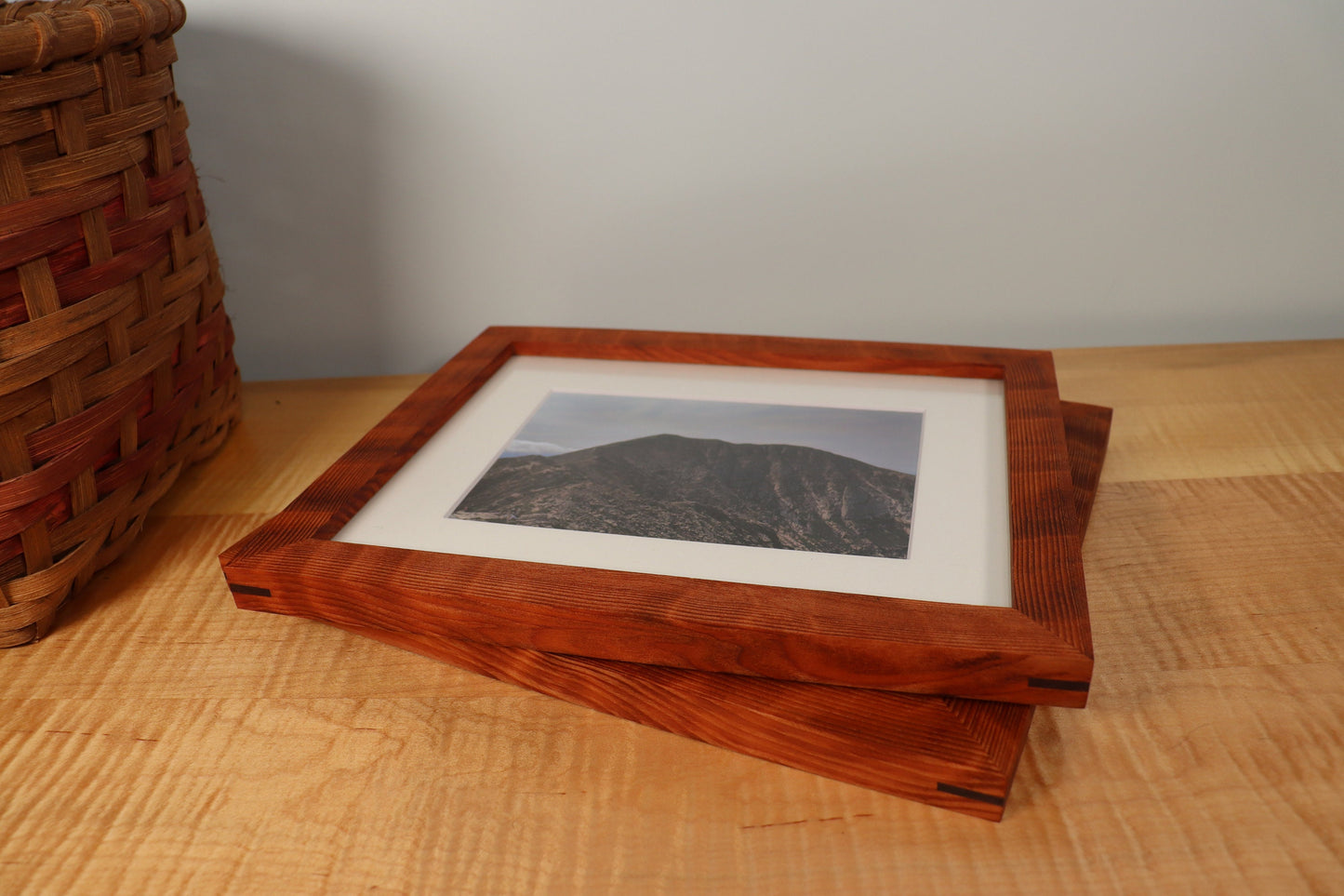 Curly Redwood Gallery Frame - Minimalist Profile - Picture Frame | Natural Wood Frame