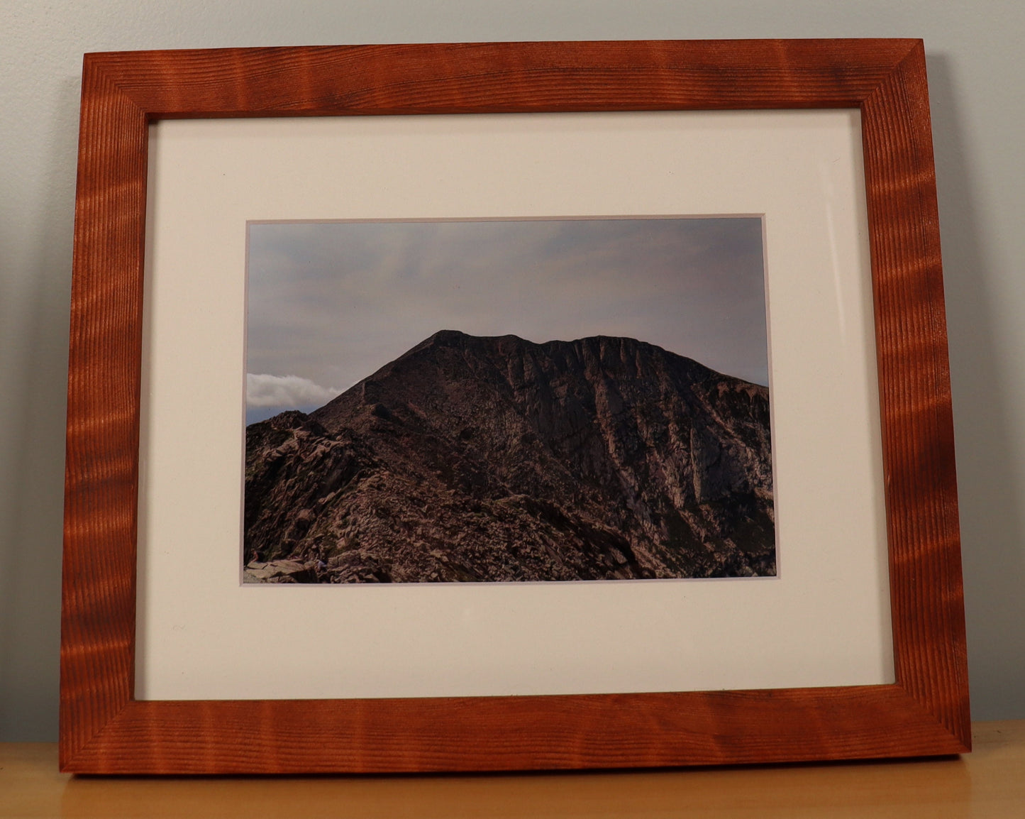 Curly Redwood Gallery Frame - Minimalist Profile - Picture Frame | Natural Wood Frame
