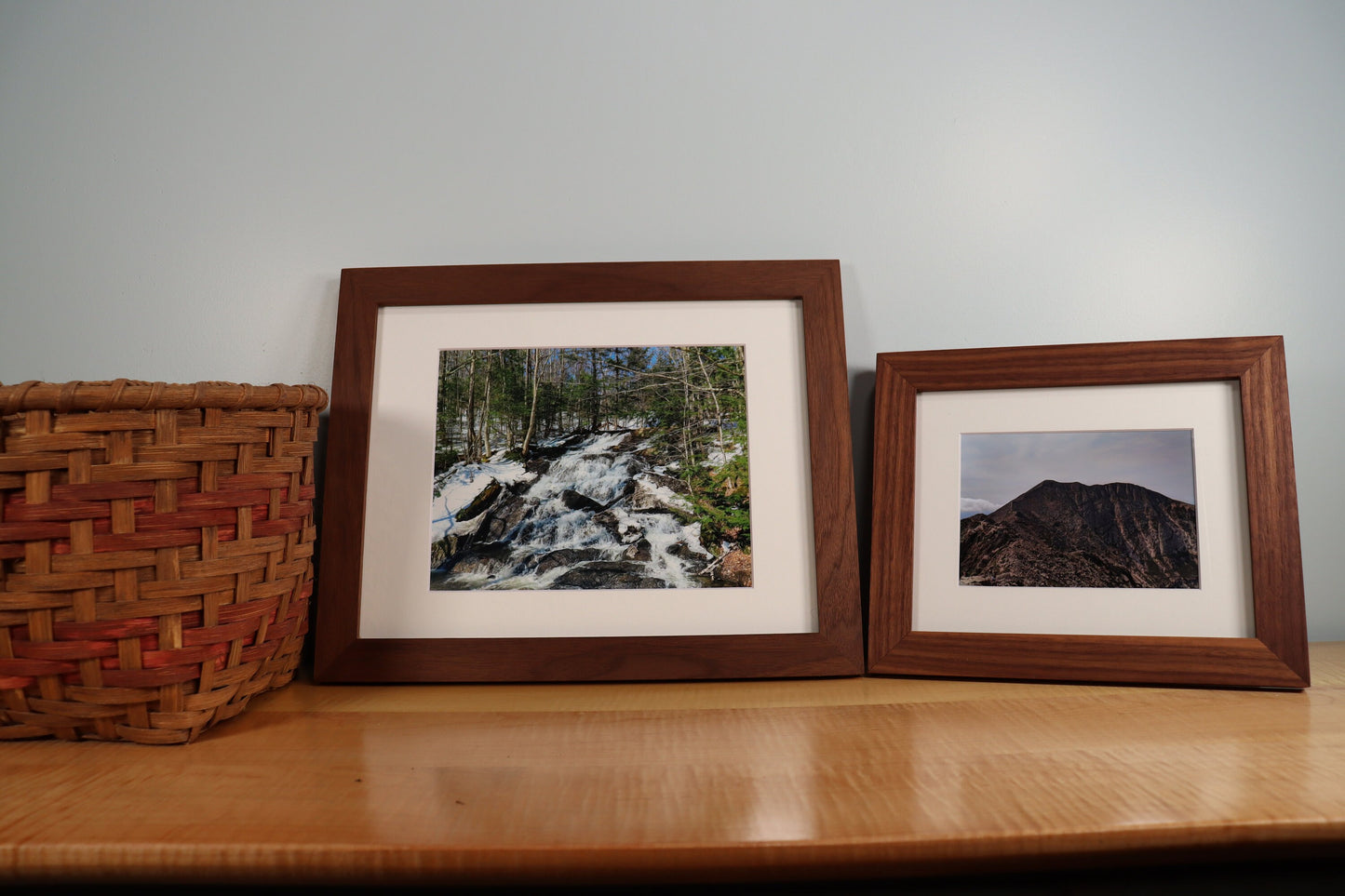 Walnut Hardwood Gallery Frame - Picture Frame | Natural Wood Frame