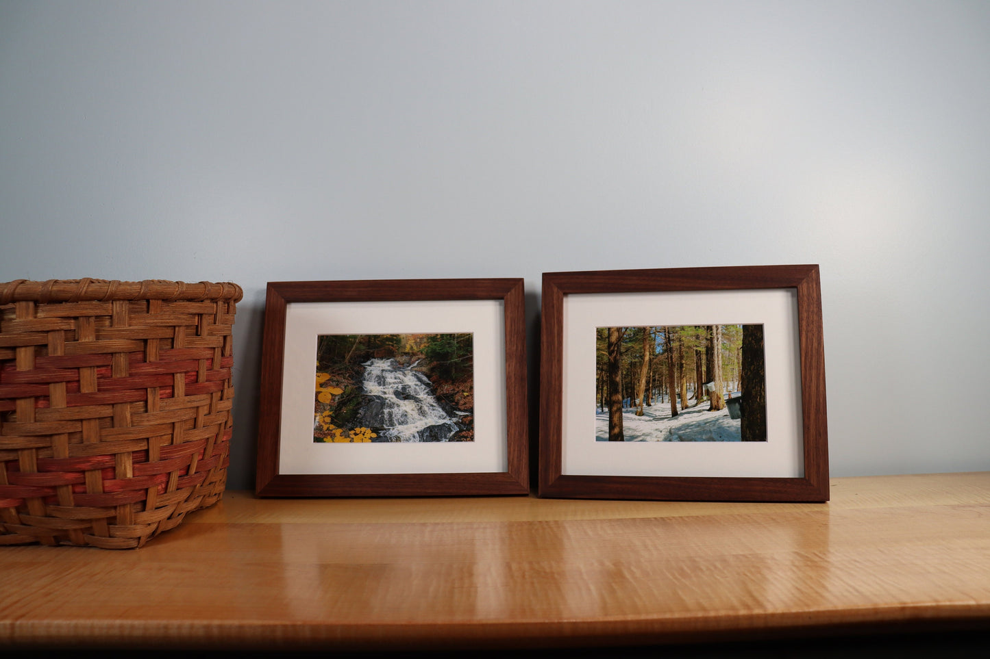 Walnut Picture Frame - Minimalist Profile