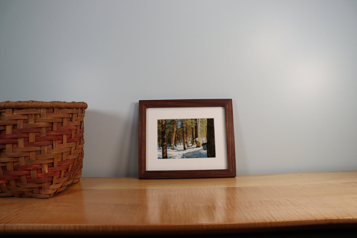 Walnut Picture Frame - Minimalist Profile