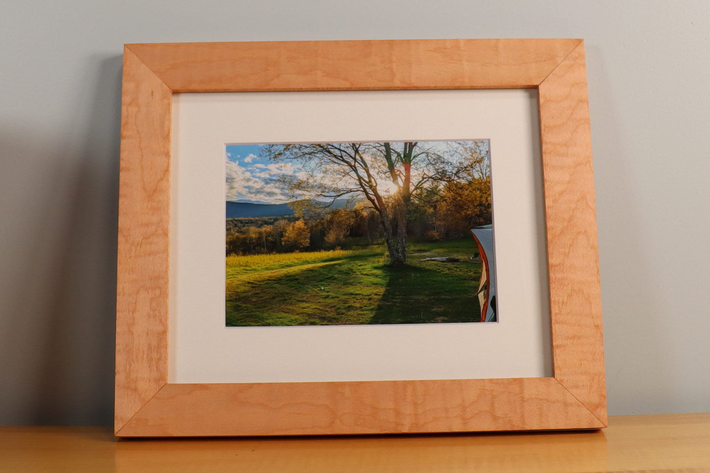 Curly Maple Picture Frame