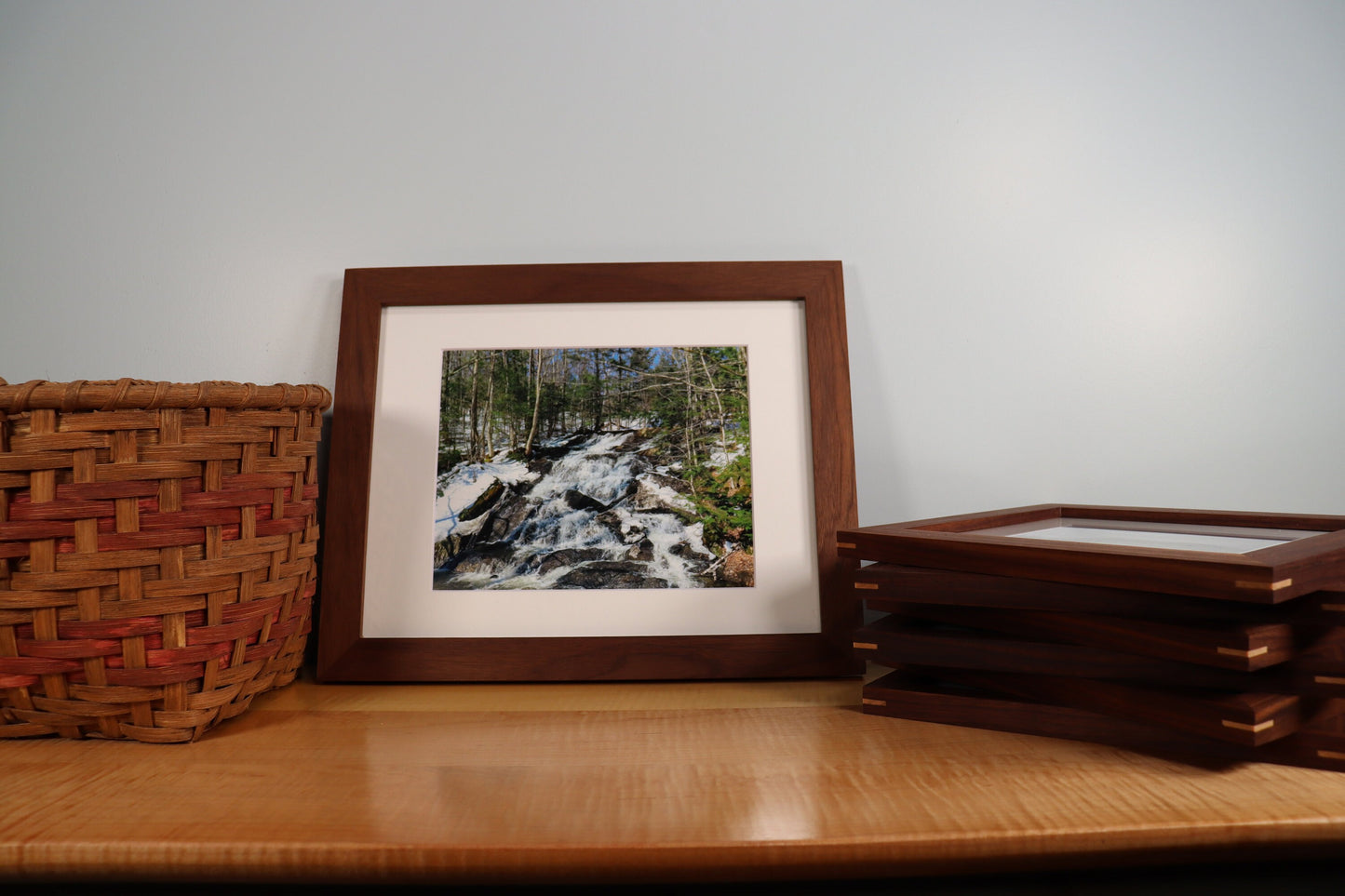 Walnut Hardwood Gallery Frame - Picture Frame | Natural Wood Frame
