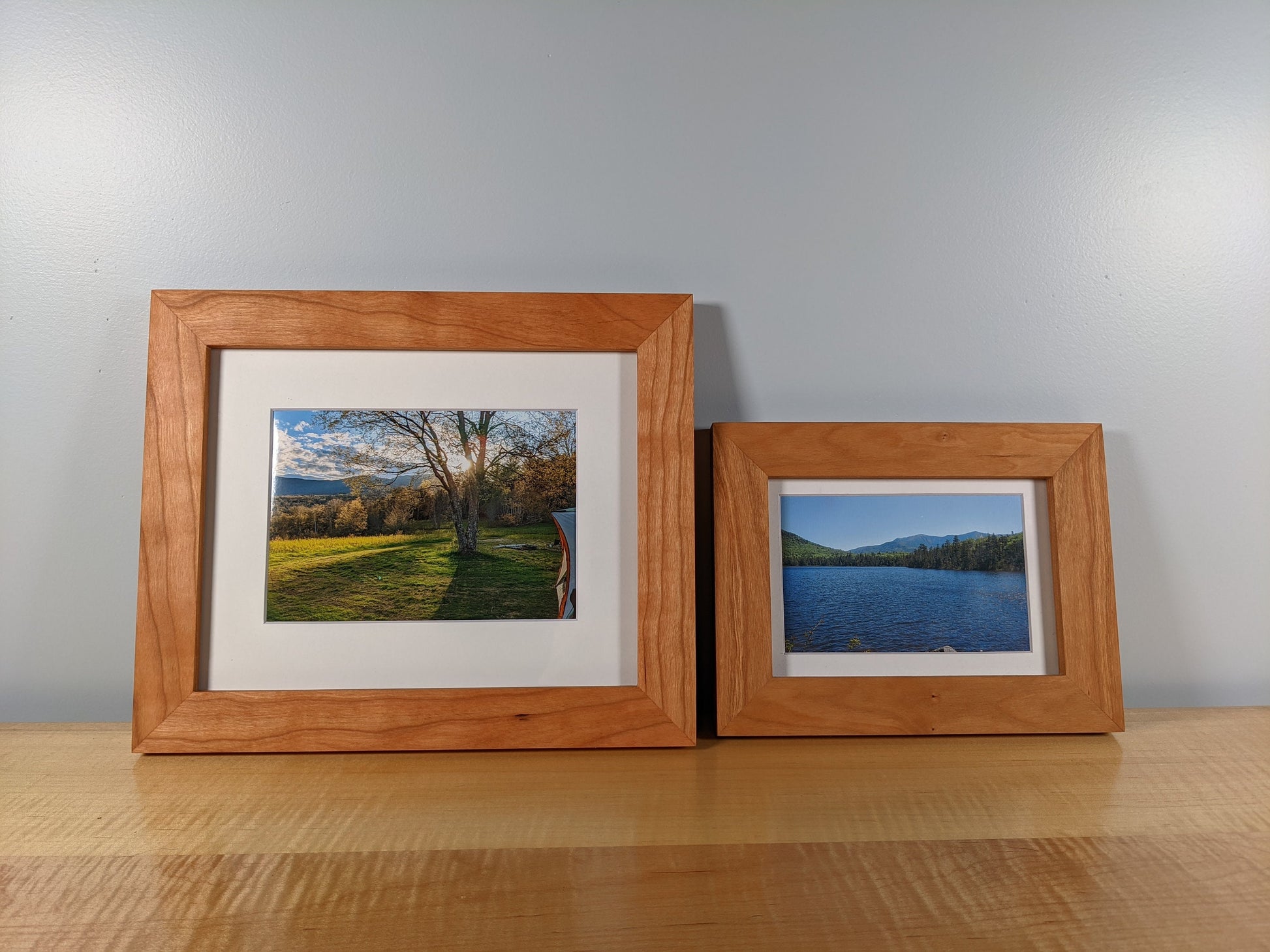 Cherry Hardwood Gallery Frame - Picture Frame | Natural Wood Frame