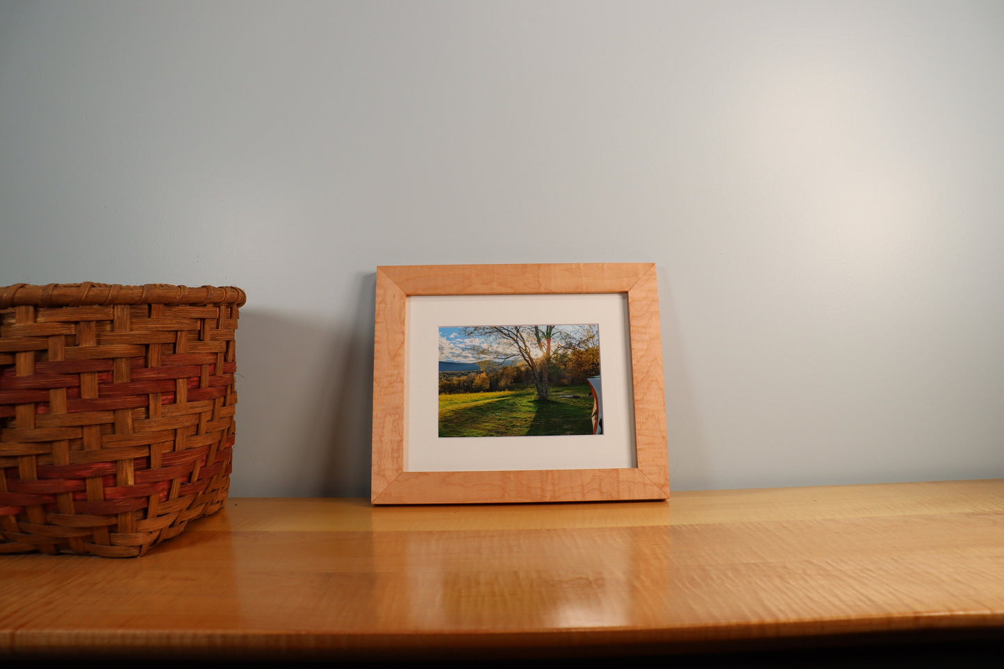 Curly Maple Picture Frame